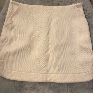 TopShop Mini skirt In White